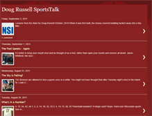 Tablet Screenshot of dougrussellsports.blogspot.com