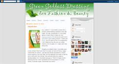 Desktop Screenshot of greengoddessdressing.blogspot.com