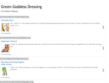 Tablet Screenshot of greengoddessdressing.blogspot.com