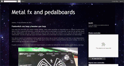 Desktop Screenshot of metalefectos.blogspot.com
