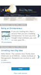 Mobile Screenshot of nextbigidea-in.blogspot.com
