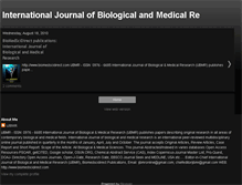 Tablet Screenshot of httpwwwbiomedscidirectcom-ijbmr.blogspot.com