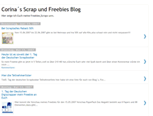 Tablet Screenshot of corinasfreebies.blogspot.com