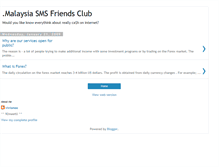 Tablet Screenshot of malaysiaesms2u.blogspot.com