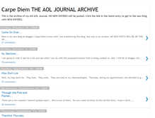 Tablet Screenshot of dawn-carpediem-seizetheday.blogspot.com