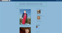 Desktop Screenshot of bockeytriplets.blogspot.com