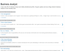Tablet Screenshot of new-businessanalyst.blogspot.com