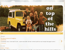 Tablet Screenshot of ontopofthehills.blogspot.com