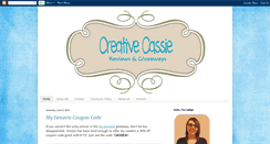 Desktop Screenshot of cassiesgiveaway.blogspot.com