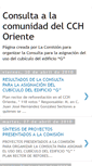 Mobile Screenshot of consultacomunidadcchoriente.blogspot.com