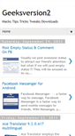 Mobile Screenshot of geeksversion2.blogspot.com