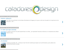 Tablet Screenshot of catadoresdesign.blogspot.com
