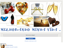 Tablet Screenshot of melhorandominhavida.blogspot.com