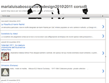 Tablet Screenshot of marialuisaboscoallievodesign.blogspot.com