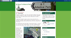 Desktop Screenshot of 50ways2adastralpark.blogspot.com