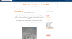 Desktop Screenshot of loveacupcake-weddings.blogspot.com