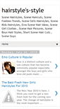 Mobile Screenshot of hairstyles-style.blogspot.com