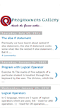 Mobile Screenshot of programmersgallery.blogspot.com