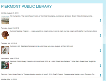 Tablet Screenshot of piermontlibrary.blogspot.com