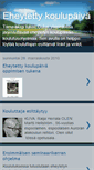 Mobile Screenshot of eheytettykoulupaiva.blogspot.com