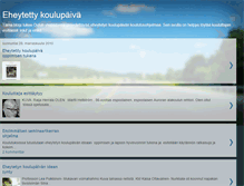 Tablet Screenshot of eheytettykoulupaiva.blogspot.com