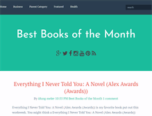Tablet Screenshot of bestbooksofthemonth.blogspot.com