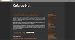 Desktop Screenshot of kefalos-net.blogspot.com