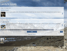 Tablet Screenshot of lambystravels.blogspot.com