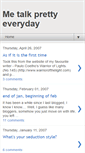 Mobile Screenshot of metalkprettyeveryday.blogspot.com