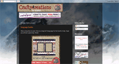 Desktop Screenshot of kris123-craftycreations.blogspot.com