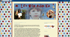 Desktop Screenshot of fortheloveofaidan.blogspot.com