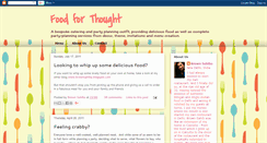 Desktop Screenshot of foodforthoughtindia.blogspot.com