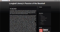 Desktop Screenshot of longballjimmy.blogspot.com