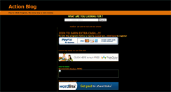 Desktop Screenshot of md-action-blog.blogspot.com