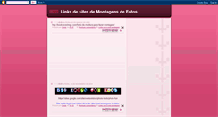 Desktop Screenshot of linksdesitesdemontagensdefotos.blogspot.com