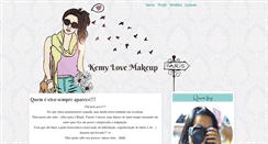 Desktop Screenshot of kemylovemakeup.blogspot.com