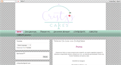 Desktop Screenshot of cristycakes.blogspot.com