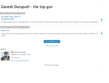 Tablet Screenshot of ganesh-durupudi.blogspot.com
