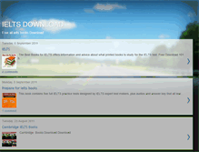 Tablet Screenshot of freeieltsdownload.blogspot.com