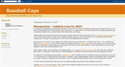 Desktop Screenshot of baseballcaps.blogspot.com