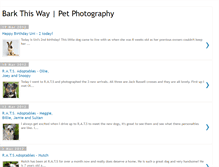 Tablet Screenshot of barkthisway.blogspot.com