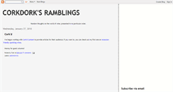 Desktop Screenshot of corkdorksramblings.blogspot.com