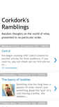 Mobile Screenshot of corkdorksramblings.blogspot.com
