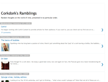 Tablet Screenshot of corkdorksramblings.blogspot.com