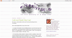 Desktop Screenshot of jannaverse.blogspot.com