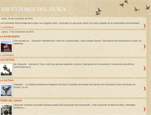 Tablet Screenshot of escultoresdelhuila.blogspot.com