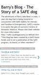 Mobile Screenshot of barrysblog-asafedog.blogspot.com