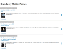 Tablet Screenshot of blackberry-mobilephones.blogspot.com