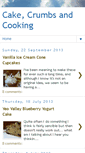 Mobile Screenshot of cakecrumbsandcooking.blogspot.com