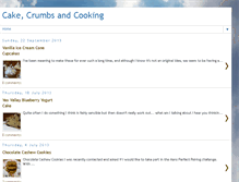 Tablet Screenshot of cakecrumbsandcooking.blogspot.com